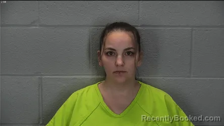 Mugshot of Neva Jane Slusher booked in Tippecanoe County, Indiana on October 7, 2026