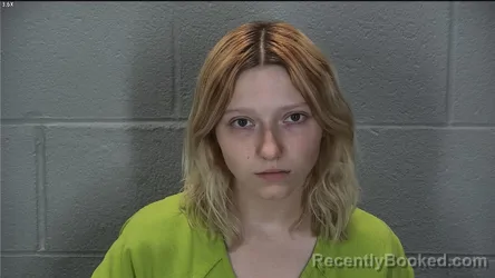 Mugshot of Kylar Danielle Hayden booked in Tippecanoe County, Indiana on October 8, 2026