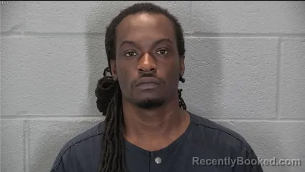 Mugshot of Dontrell White booked in Tippecanoe County, Indiana on October 9, 2026
