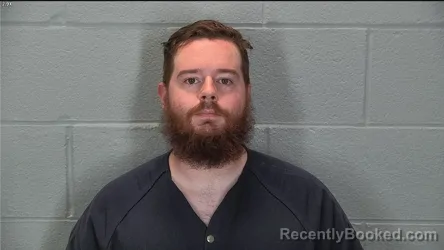 Mugshot of Tyler James Armstrong booked in Tippecanoe County, Indiana on October 10, 2026