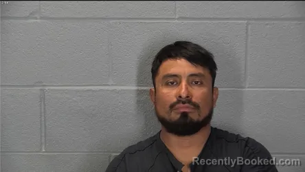 Mugshot of Heriberto Jimenez Jimenez booked in Tippecanoe County, Indiana on October 11, 2026