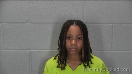 Mugshot of Jayla Jernae Rule booked in Tippecanoe County, Indiana on October 11, 2026