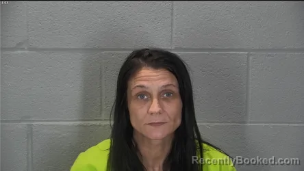 Mugshot of Andrea Jo Mcglothlin booked in Tippecanoe County, Indiana on October 13, 2026