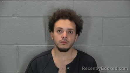 Mugshot of Enrique Alexander Menjivor Lopez booked in Tippecanoe County, Indiana on October 14, 2026