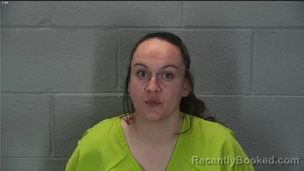 Mugshot of Karli Lyn Byerly booked in Tippecanoe County, Indiana on October 16, 2026