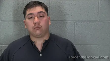 Mugshot of Nicholas Alejandro Mendez booked in Tippecanoe County, Indiana on October 17, 2026