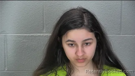 Mugshot of Yaneli Arelyn Martinez booked in Tippecanoe County, Indiana on October 18, 2026