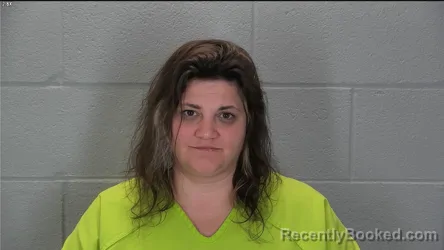 Mugshot of Brittny Ann Calloway booked in Tippecanoe County, Indiana on October 21, 2026