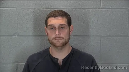 Mugshot of Denton Joshua Brandenburg booked in Tippecanoe County, Indiana on October 17, 2026