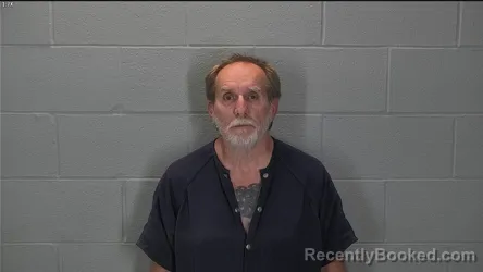 Mugshot of Franklin Eugune Heathscott booked in Tippecanoe County, Indiana on October 17, 2026
