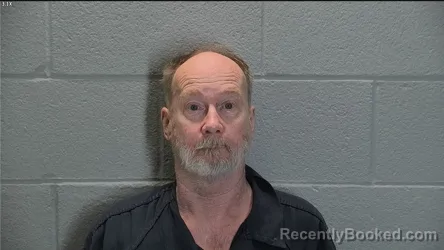 Mugshot of Duane Gale Berg booked in Tippecanoe County, Indiana on October 24, 2026