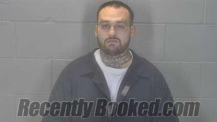 Booking photo from Tippecanoe County, Indiana