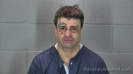 Mugshot of Caleb D Brenneman