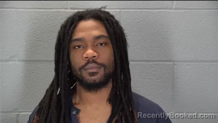 Mugshot of Donte Lamar Wesley booked in Tippecanoe County, Indiana on March 9, 2026