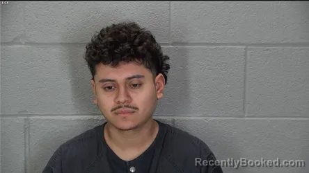 Mugshot of David Barrera booked in Tippecanoe County, Indiana on March 9, 2026