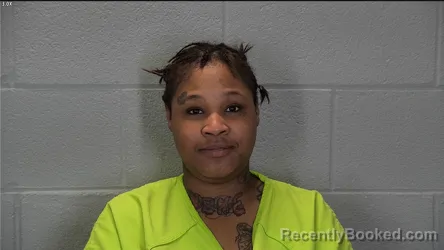 Mugshot of Ke'Aera Leota Blakely booked in Tippecanoe County, Indiana on March 9, 2026