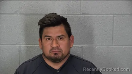 Mugshot of Ambrosio Martinez Gomez booked in Tippecanoe County, Indiana on March 9, 2026