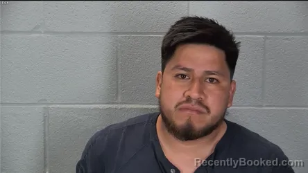 Mugshot of Bertin Martinez Gomez booked in Tippecanoe County, Indiana on March 9, 2026