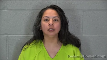 Mugshot of Rebeca Dominguez booked in Tippecanoe County, Indiana on March 10, 2026