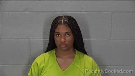 Mugshot of Kayla Simone Cavitt booked in Tippecanoe County, Indiana on March 10, 2026