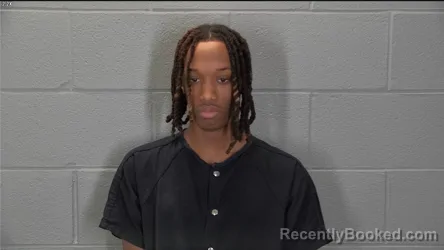 Mugshot of Zion Jestus Brodie Jennings booked in Tippecanoe County, Indiana on March 10, 2026