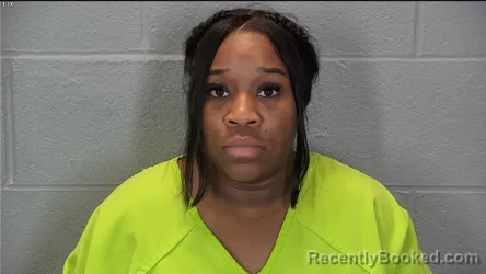 Mugshot of Tyjairese Lynnique Marvez Nevings booked in Tippecanoe County, Indiana on March 11, 2026