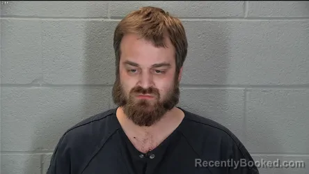 Mugshot of Joshua Alan McQueary booked in Tippecanoe County, Indiana on March 17, 2026