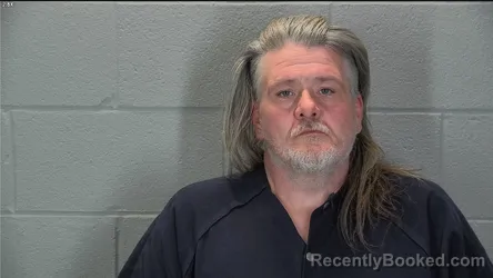 Mugshot of Russell Lee Haynes booked in Tippecanoe County, Indiana on March 18, 2026