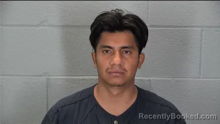 Mugshot of Gabriel Chingo Chagala booked in Tippecanoe County, Indiana on March 18, 2026