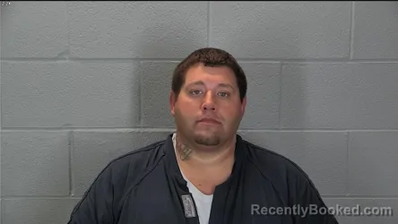 Mugshot of Joshua Carlos Ray booked in Tippecanoe County, Indiana on March 19, 2026