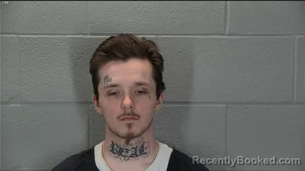 Mugshot of Alexander Lucas Lofland booked in Tippecanoe County, Indiana on March 20, 2026