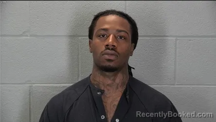 Mugshot of Davon Martell Ganier booked in Tippecanoe County, Indiana on March 20, 2026