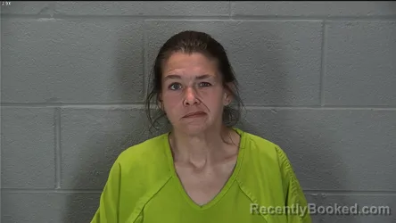 Mugshot of Krystle Pauline Kelloway booked in Tippecanoe County, Indiana on March 20, 2026