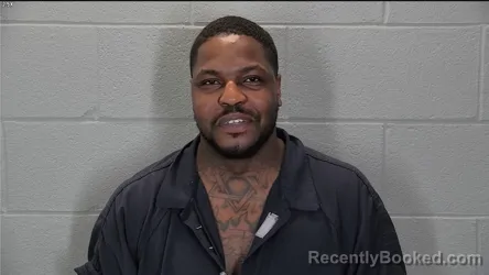 Mugshot of Jonathan Lamar Jackson booked in Tippecanoe County, Indiana on March 21, 2026