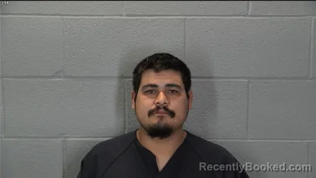 Mugshot of Jose Andres Pacheco booked in Tippecanoe County, Indiana on March 21, 2026