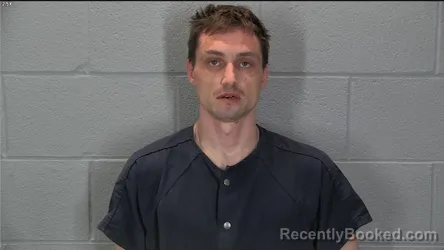 Mugshot of Ryan Keefer Parrish booked in Tippecanoe County, Indiana on March 21, 2026