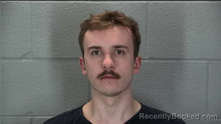 Mugshot of Cole Landon Watt booked in Tippecanoe County, Indiana on March 22, 2026