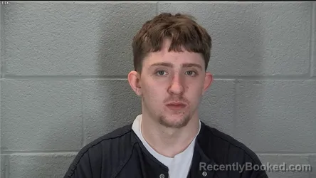 Mugshot of Justin Paul Stetler booked in Tippecanoe County, Indiana on March 22, 2026