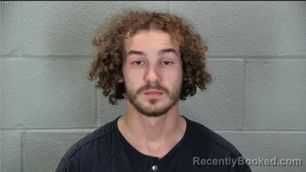 Mugshot of Kaleb Bottoms booked in Tippecanoe County, Indiana on March 22, 2026