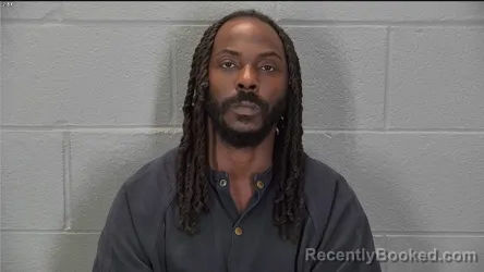 Mugshot of Curtis Davis-Chapman booked in Tippecanoe County, Indiana on March 23, 2026