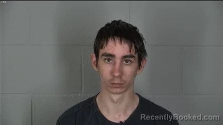 Mugshot of Cayden Allen Jarvis booked in Tippecanoe County, Indiana on March 23, 2026