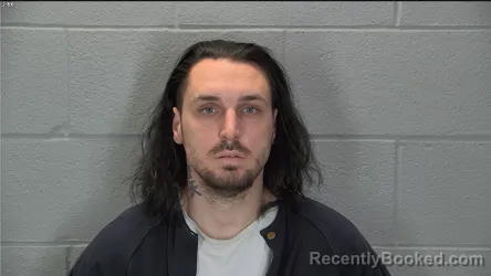 Mugshot of Justin Mathew Harris booked in Tippecanoe County, Indiana on March 24, 2026