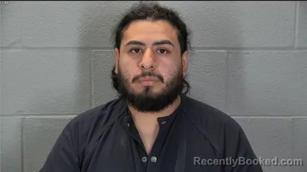 Mugshot of Moises Jaime Hernandez booked in Tippecanoe County, Indiana on March 25, 2026