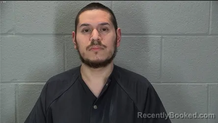 Mugshot of David Alvarez Pineda booked in Tippecanoe County, Indiana on March 25, 2026