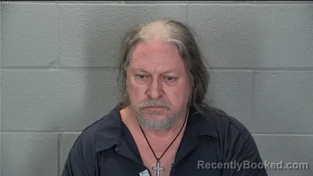 Mugshot of Bruce E Fox booked in Tippecanoe County, Indiana on March 26, 2026