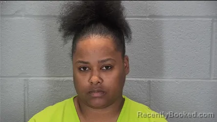 Mugshot of Nikita A Reed booked in Tippecanoe County, Indiana on March 26, 2026