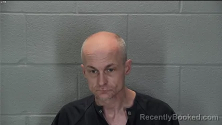 Mugshot of Justin P Rhymer booked in Tippecanoe County, Indiana on March 27, 2026