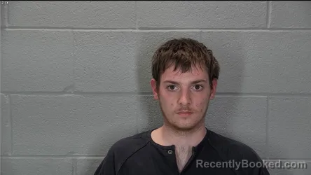 Mugshot of Kaleb Israel Row booked in Tippecanoe County, Indiana on March 28, 2026