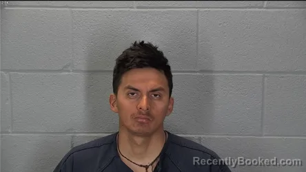 Mugshot of ANGEL GABRIEL GUTIERREZ SOLIS booked in Tippecanoe County, Indiana on March 28, 2026