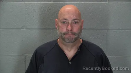 Mugshot of Donald Russell Fritts booked in Tippecanoe County, Indiana on March 28, 2026